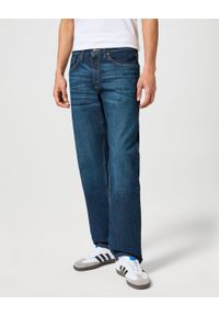 Męskie Spodnie Jeansowe Wrangler Relaxed Fit Blackened Indigo 112352957. Okazja: na co dzień, do pracy. Styl: klasyczny, casual, elegancki #1