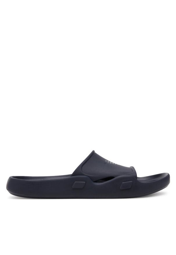 Emporio Armani Klapki XVPS15 XD444 U536 Granatowy. Kolor: niebieski