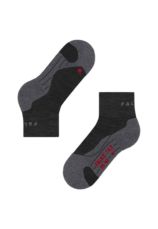 Krótkie skarpety damskie Falke TK2 Explore. Kolor: szary. Sport: turystyka piesza