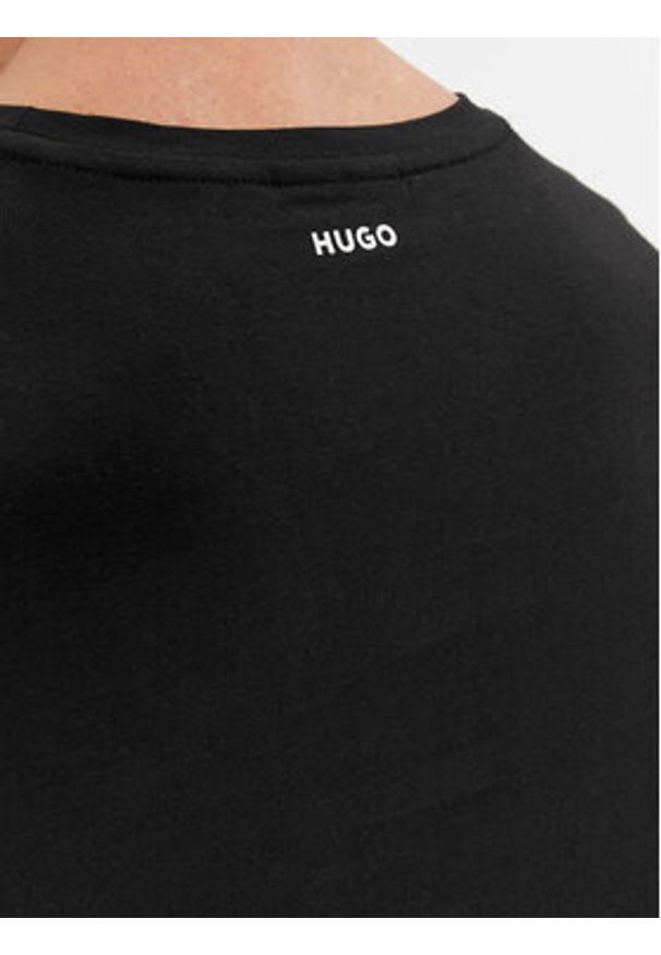 Hugo Komplet 2 t-shirtów Round 50325440 Czarny Regular Fit. Kolor: czarny. Materiał: bawełna
