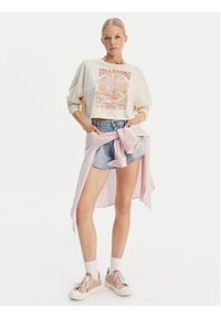 Billabong T-Shirt Where The Sun Collide EBJZT00499 Biały Loose Fit. Kolor: biały. Materiał: bawełna #4