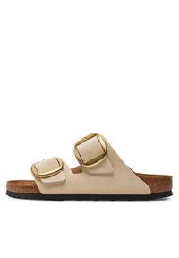 Birkenstock Klapki Arizona 1026585 Beżowy. Kolor: beżowy. Materiał: nubuk, skóra #5