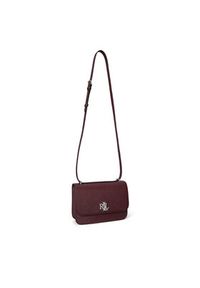 Lauren Ralph Lauren - LAUREN RALPH LAUREN Torebka 431974272007 Bordowy. Kolor: czerwony. Materiał: skórzane #5