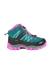 Dzięcięce buty trekkingowe CMP Rigel Waterproof. Kolor: różowy. Styl: sportowy. Sport: turystyka piesza #1