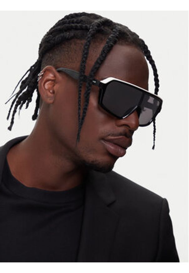 Hugo - HUGO Okulary przeciwsłoneczne HG 1334/G/S 207984 Czarny. Kolor: czarny