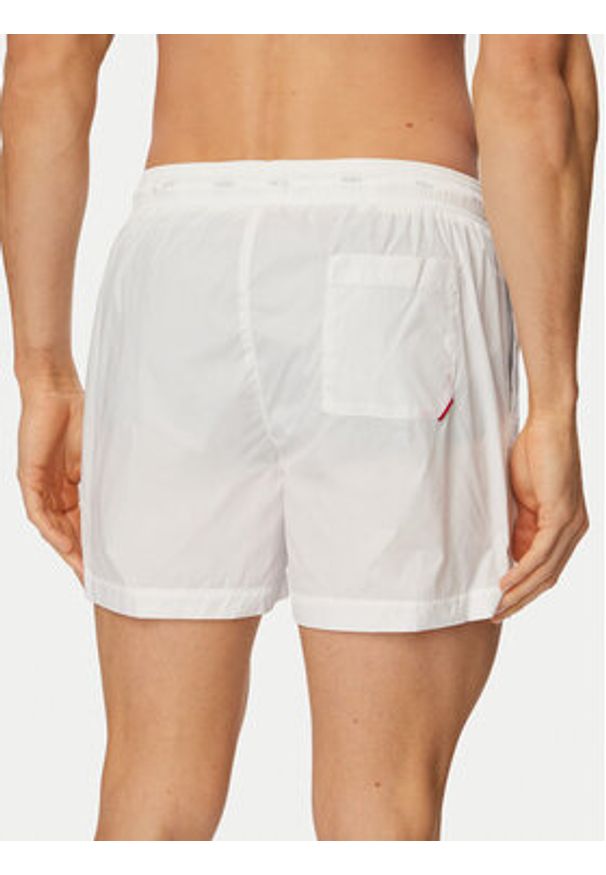 Hugo - HUGO Szorty kąpielowe Haiti 50469312 Kremowy Regular Fit. Kolor: kremowy. Materiał: poliamid