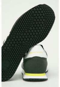 Armani Exchange - Buty. Nosek buta: okrągły. Zapięcie: sznurówki. Kolor: zielony. Materiał: guma #4