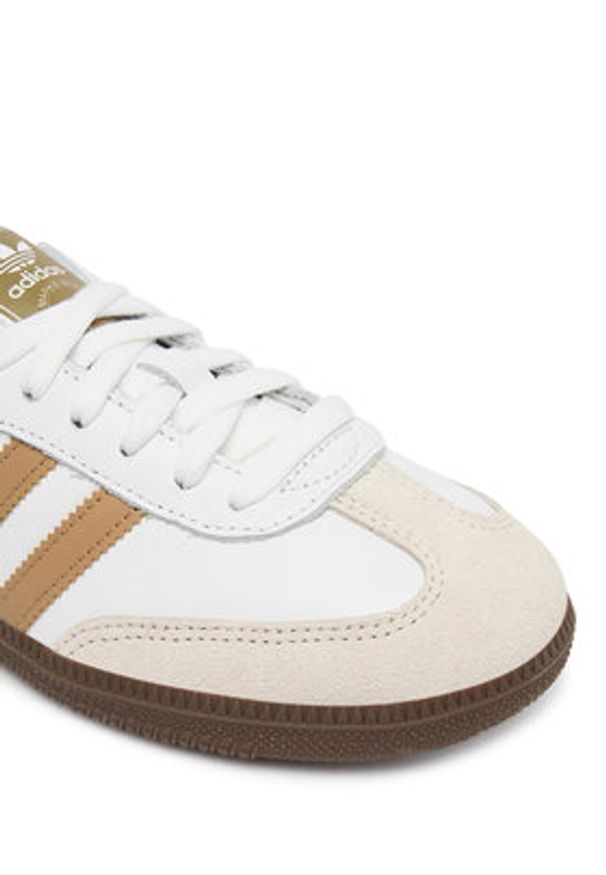 Adidas - adidas Sneakersy Samba Og JR0912 Biały. Kolor: biały. Materiał: skóra