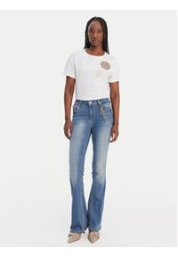 Liu Jo Jeansy UA6015 D4538 Niebieski Flare Fit. Kolor: niebieski #5