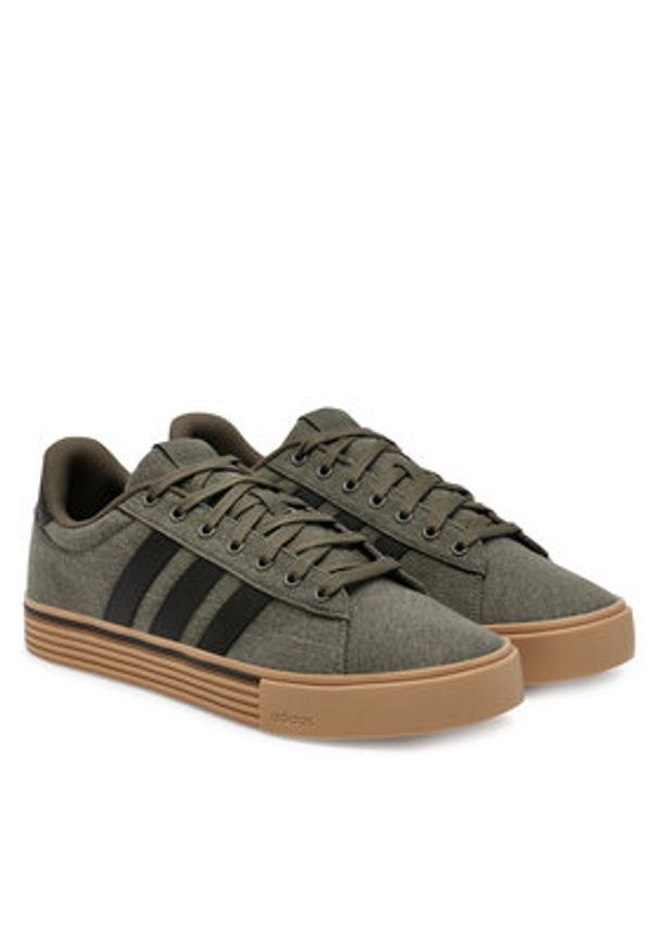 Adidas - adidas Sneakersy Daily 4.0 IF4494 Khaki. Kolor: brązowy. Materiał: materiał