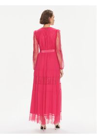 TwinSet - TWINSET Sukienka wieczorowa Abito 241TE2121 Różowy Regular Fit. Kolor: różowy. Materiał: syntetyk. Styl: wizytowy #4