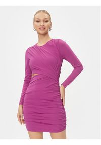 only - ONLY Sukienka koktajlowa 15310214 Fioletowy Regular Fit. Kolor: fioletowy. Materiał: syntetyk. Styl: wizytowy #1
