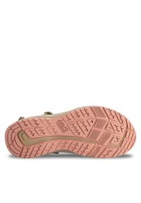 Jack Wolfskin Sandały Lakewood Ride Sandal W 4019041 Brązowy. Kolor: brązowy. Materiał: materiał