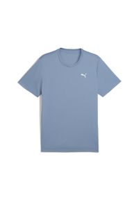Puma - Męska koszulka Train All Day Essentials Poly Texture PUMA. Kolor: niebieski. Materiał: materiał. Sport: fitness #1