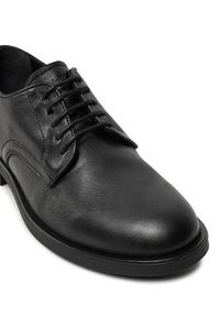 Calvin Klein Półbuty Derby Lth HM0HM01567 Czarny. Kolor: czarny. Materiał: skóra