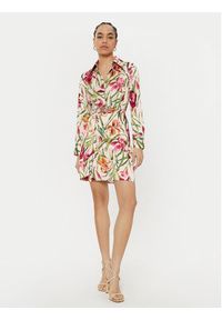 Marciano Guess Sukienka koszulowa 5RGK40 9917Z Kolorowy Regular Fit. Materiał: syntetyk. Wzór: kolorowy. Typ sukienki: koszulowe #5