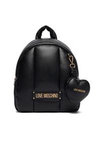 Love Moschino - Plecak LOVE MOSCHINO. Kolor: czarny