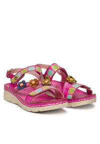 Laura Vita Sandały Dorry 18 Różowy. Kolor: różowy. Materiał: skóra #2
