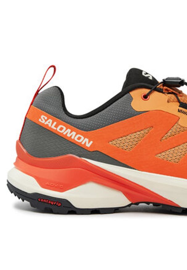 salomon - Salomon Buty do biegania X-Adventure L47525900 Pomarańczowy. Kolor: pomarańczowy. Materiał: materiał, mesh