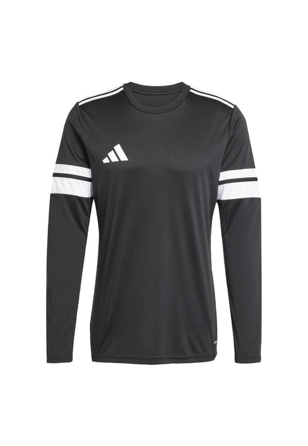 Adidas - Koszulka Squadra 25 Long Sleeve. Kolor: biały, czarny, wielokolorowy. Materiał: materiał. Długość rękawa: długi rękaw. Sport: piłka nożna