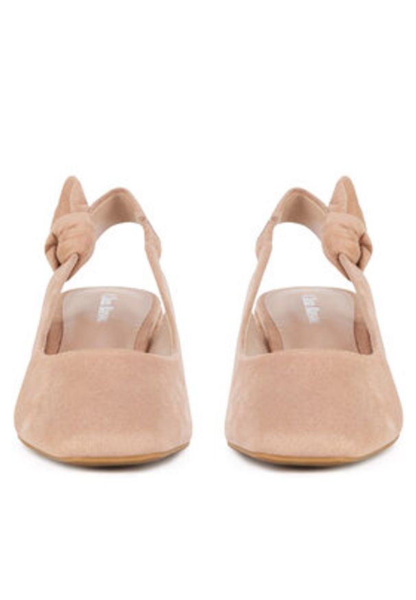 Clara Barson Sandały LH2002-2 Beżowy. Kolor: beżowy. Materiał: materiał