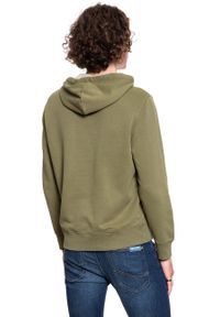 Mustang - MUSTANG BLUZA Bennet H Logo BURNT OLIVE 1008008 6358. Typ kołnierza: kaptur #9