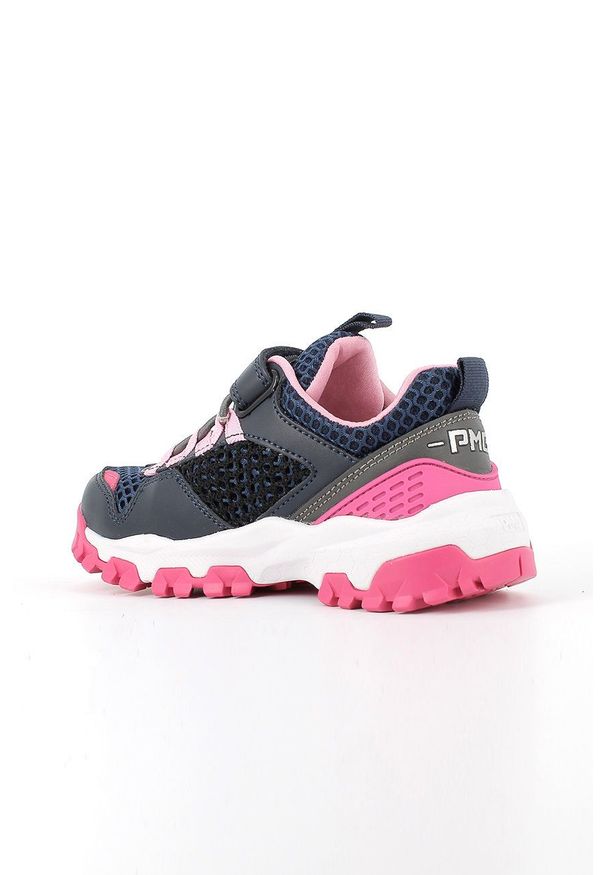 Primigi - Buty dziecięce. Nosek buta: okrągły. Zapięcie: rzepy. Kolor: niebieski. Materiał: guma