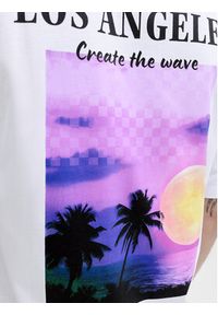 Jack & Jones T-Shirt City Photoprint 12288353 Biały Regular Fit. Kolor: biały. Materiał: bawełna #7