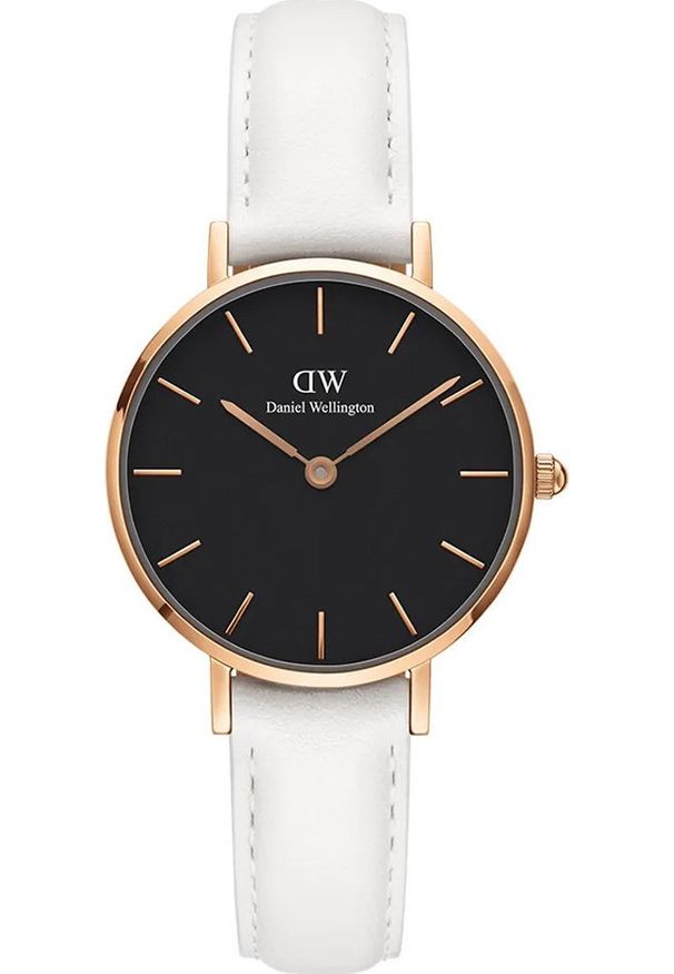 Zegarek Daniel Wellington Zegarek damski Daniel Wellington DW00100285 biały. Kolor: biały
