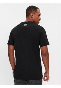 Plein Sport T-Shirt SADC MTK6929 SJY001N Czarny Regular Fit. Kolor: czarny. Materiał: bawełna. Styl: sportowy #4