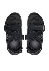 Adidas - adidas Sandały Terrex Hydroterra Sandals IF7596 Czarny. Kolor: czarny. Materiał: materiał #3