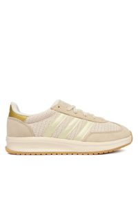 Adidas - adidas Sneakersy Run 70S 2.0 KK3393 Beżowy. Kolor: beżowy. Materiał: skóra, zamsz. Sport: bieganie #1