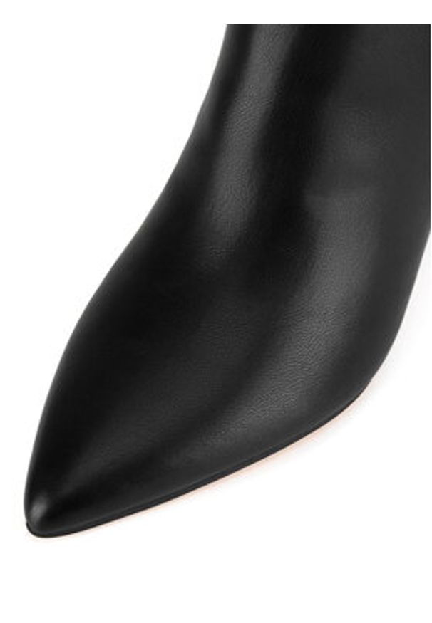 Nine West Kozaki WFA2872-1 Czarny. Kolor: czarny. Materiał: materiał