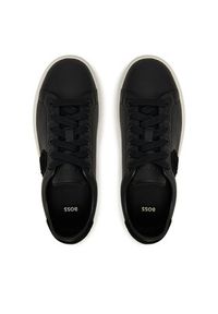 BOSS Sneakersy Kieran 50548277 Czarny. Kolor: czarny. Materiał: skóra #5