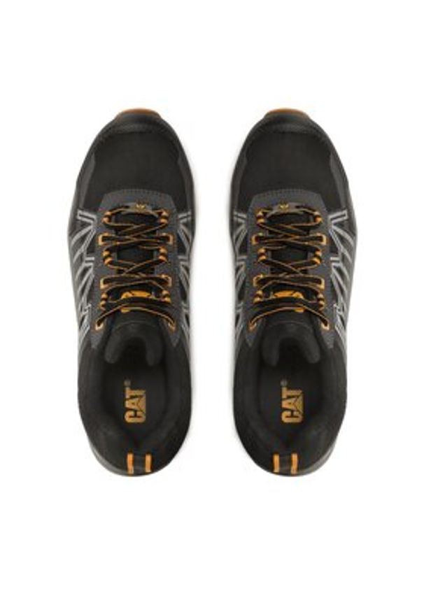 CAT Footwear Półbuty Charge S3 Hro Src+ P725517 Czarny. Kolor: czarny. Materiał: materiał