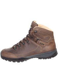 Buty trekkingowe męskie MEINDL Stowe GTX, z membraną Gore-Tex. Kolor: brązowy. Technologia: Gore-Tex. Sport: turystyka piesza
