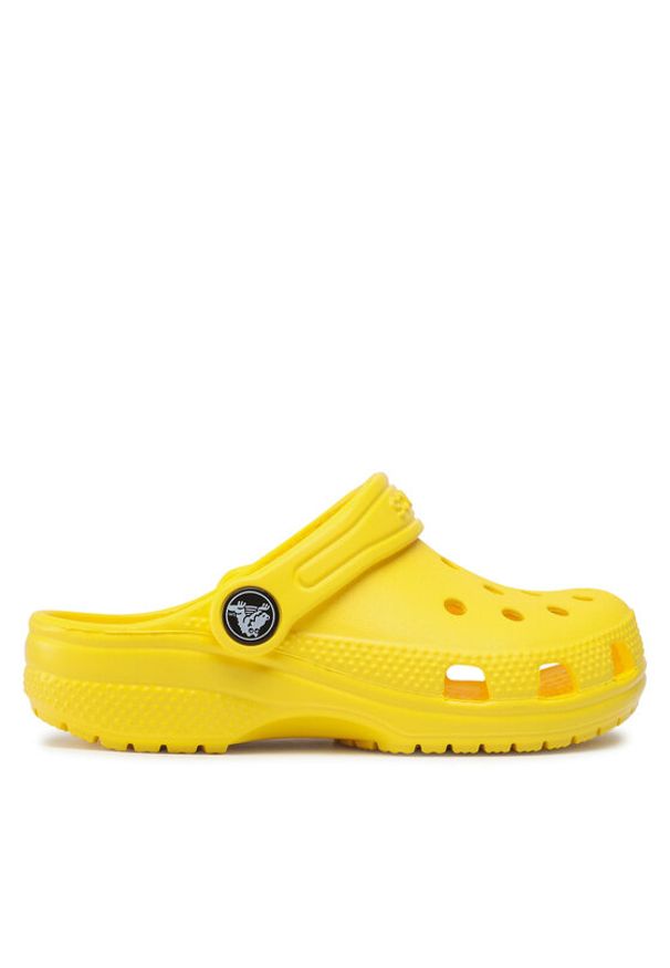 Crocs Klapki Classic Clog K 206991 Żółty. Kolor: żółty