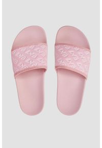 EA7 Emporio Armani - EA7 EMPORIO ARMANI Różowe klapki logowane, Rozmiar 37. Kolor: różowy #3