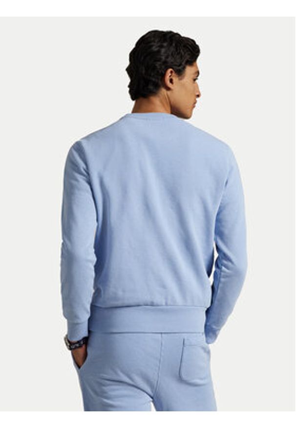 Polo Ralph Lauren Bluza 710916689026 Błękitny Regular Fit. Typ kołnierza: polo. Kolor: niebieski. Materiał: bawełna