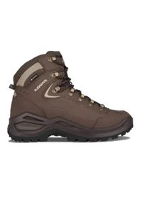 Buty trekkingowe damskie Lowa Renegade Evo Mid Gtx. Wysokość cholewki: za kostkę. Kolor: brązowy. Materiał: zamsz. Szerokość cholewki: normalna
