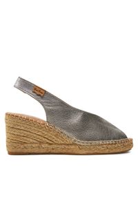 Espadryle Toni Pons. Kolor: srebrny #1