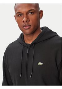 Lacoste Bluza SH8864 Czarny Regular Fit. Kolor: czarny. Materiał: bawełna #2