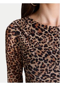 Swing Sukienka koktajlowa 5AI17600 Beżowy Slim Fit. Kolor: beżowy. Materiał: syntetyk. Styl: wizytowy #3