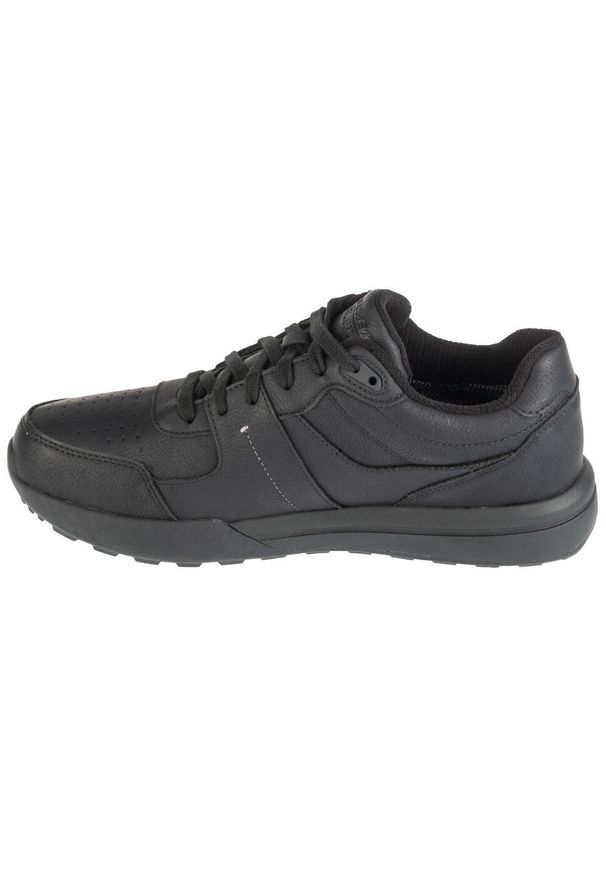 skechers - Buty do chodzenia męskie Skechers 205236BBK. Zapięcie: sznurówki. Kolor: czarny. Materiał: materiał, syntetyk. Szerokość cholewki: normalna. Model: Skechers Sport. Sport: turystyka piesza