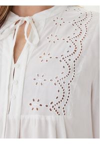 only - ONLY Bluzka Lennyo 15366732 Biały Regular Fit. Kolor: biały. Materiał: wiskoza #5