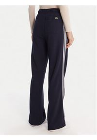 Lacoste Spodnie dresowe XF5250 Granatowy Regular Fit. Kolor: niebieski. Materiał: bawełna #9