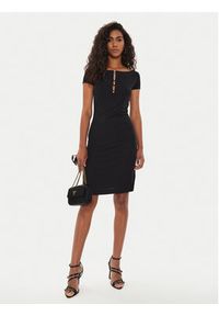 Guess Sukienka codzienna W4YK13 KAQL2 Czarny Regular Fit. Okazja: na co dzień. Kolor: czarny. Typ sukienki: proste. Styl: casual #5