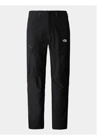 The North Face Spodnie outdoor Explo NF0A7Z96 Czarny Regular Fit. Kolor: czarny. Materiał: syntetyk. Sport: outdoor