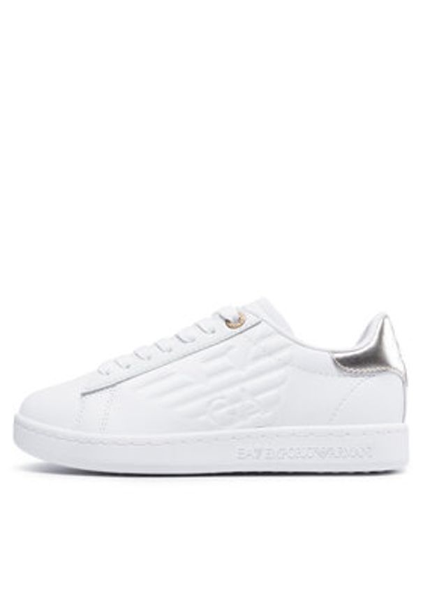 EA7 Emporio Armani Sneakersy X8X001 XCC51 R579 Biały. Kolor: biały. Materiał: skóra
