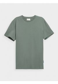 outhorn - T-shirt z nadrukiem męski. Okazja: na co dzień. Materiał: bawełna. Wzór: nadruk. Styl: casual